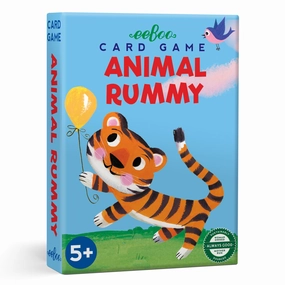 eeBoo Animal Rummy Playing Cards (4th Ed)