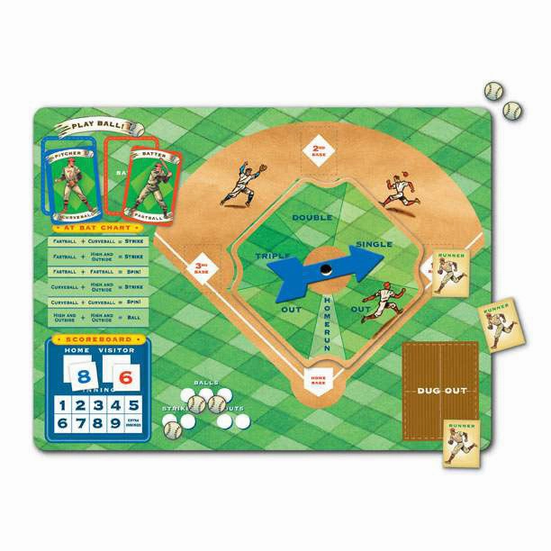 eeBoo Baseball Magnetic Game