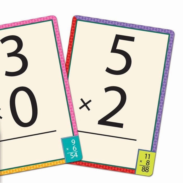 eeBoo Flash Cards Multiplication