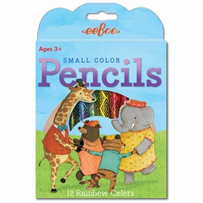 eeBoo Small Pencil Happy Days set of 12pcs