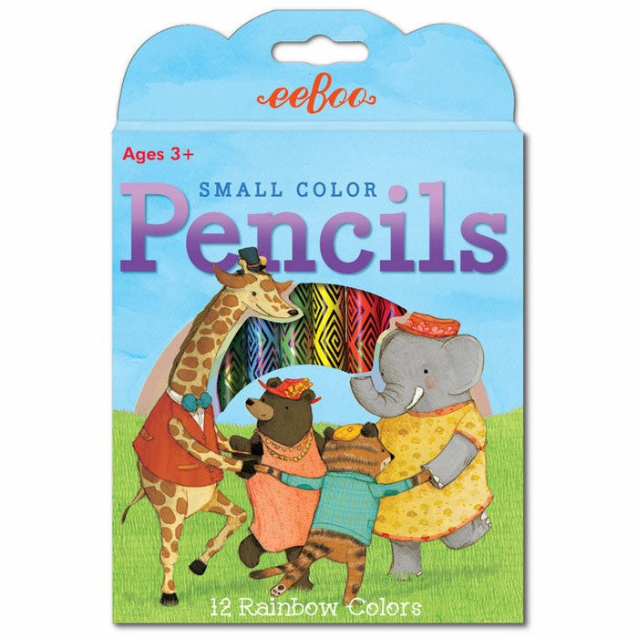 eeBoo Small Pencil Happy Days set of 12pcs