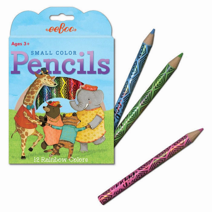 eeBoo Small Pencil Happy Days set of 12pcs