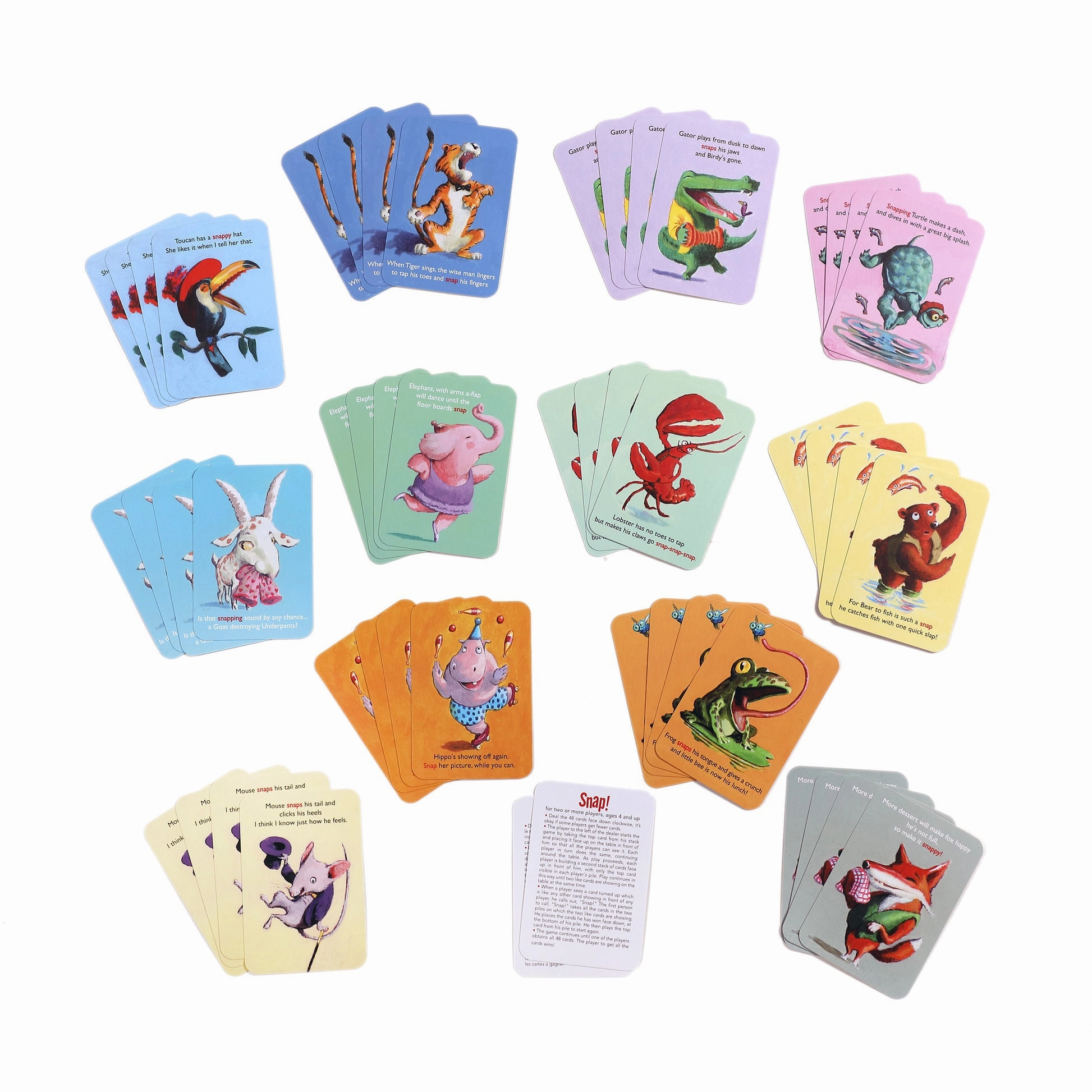 eeBoo Snap Playing Cards (2ed)