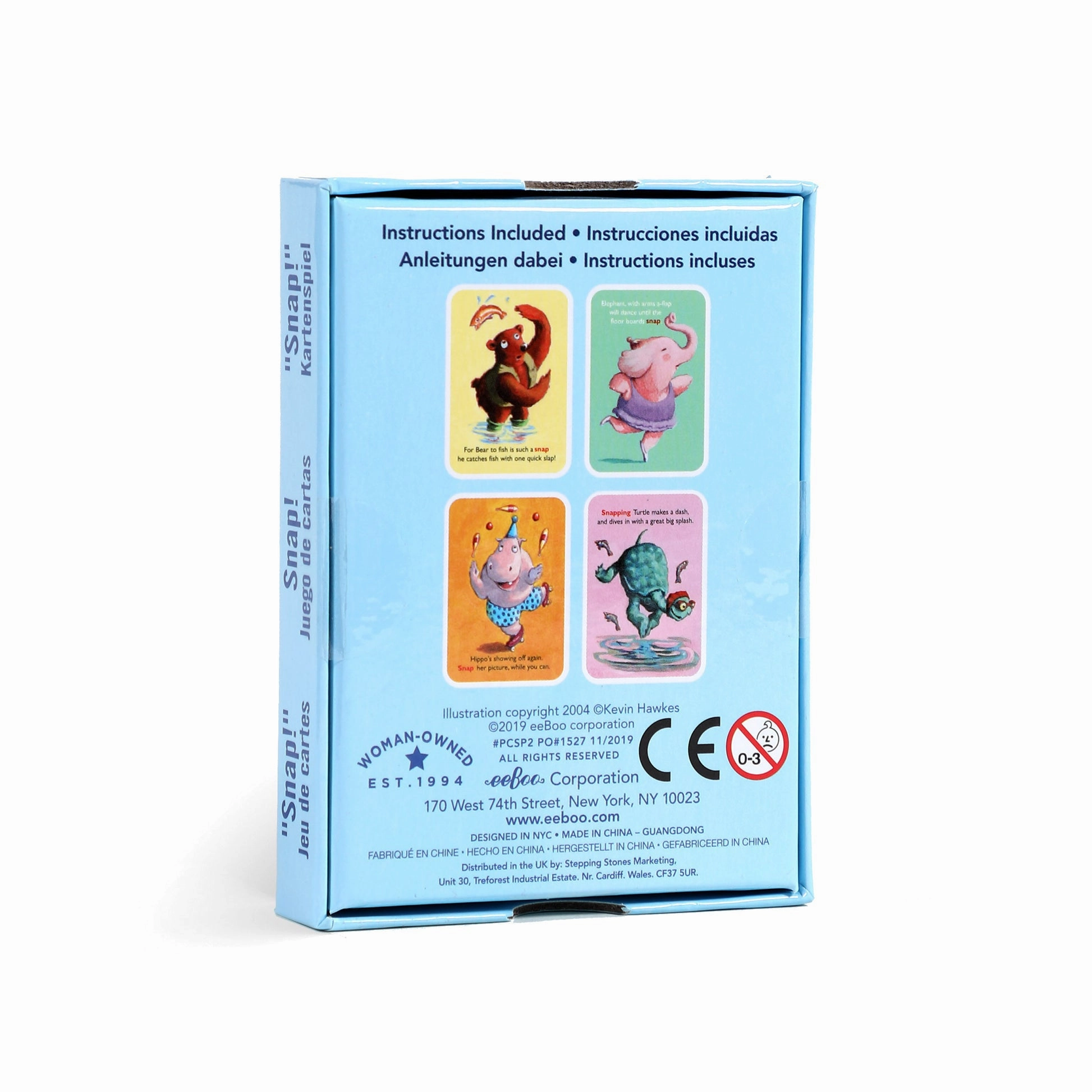 eeBoo Snap Playing Cards (2ed)