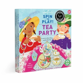 eeBoo Tea Party Spinner Game (2ed)