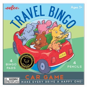 eeBoo Travel Bingo