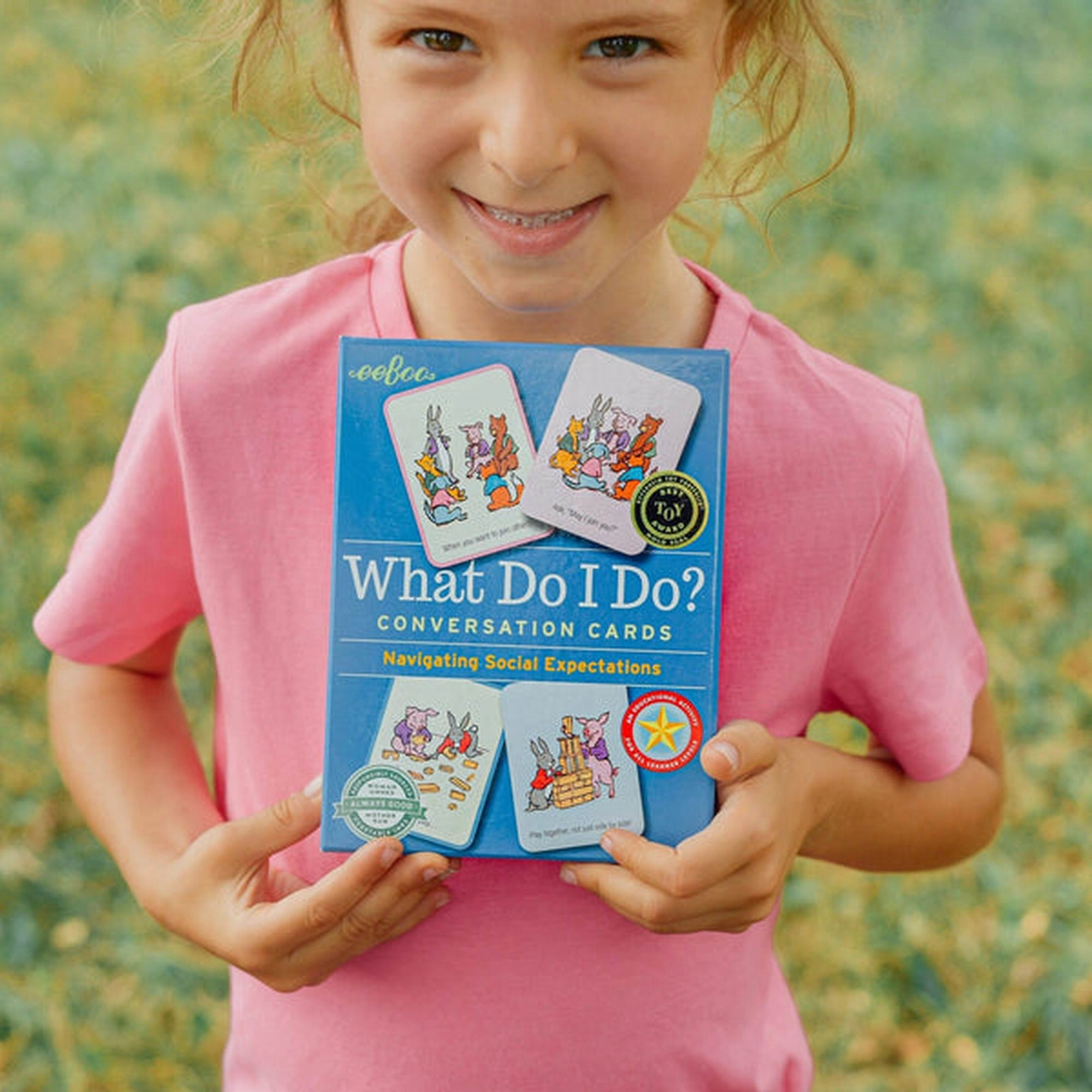 eeBoo What Do I Do Conversation Cards  New Packaging