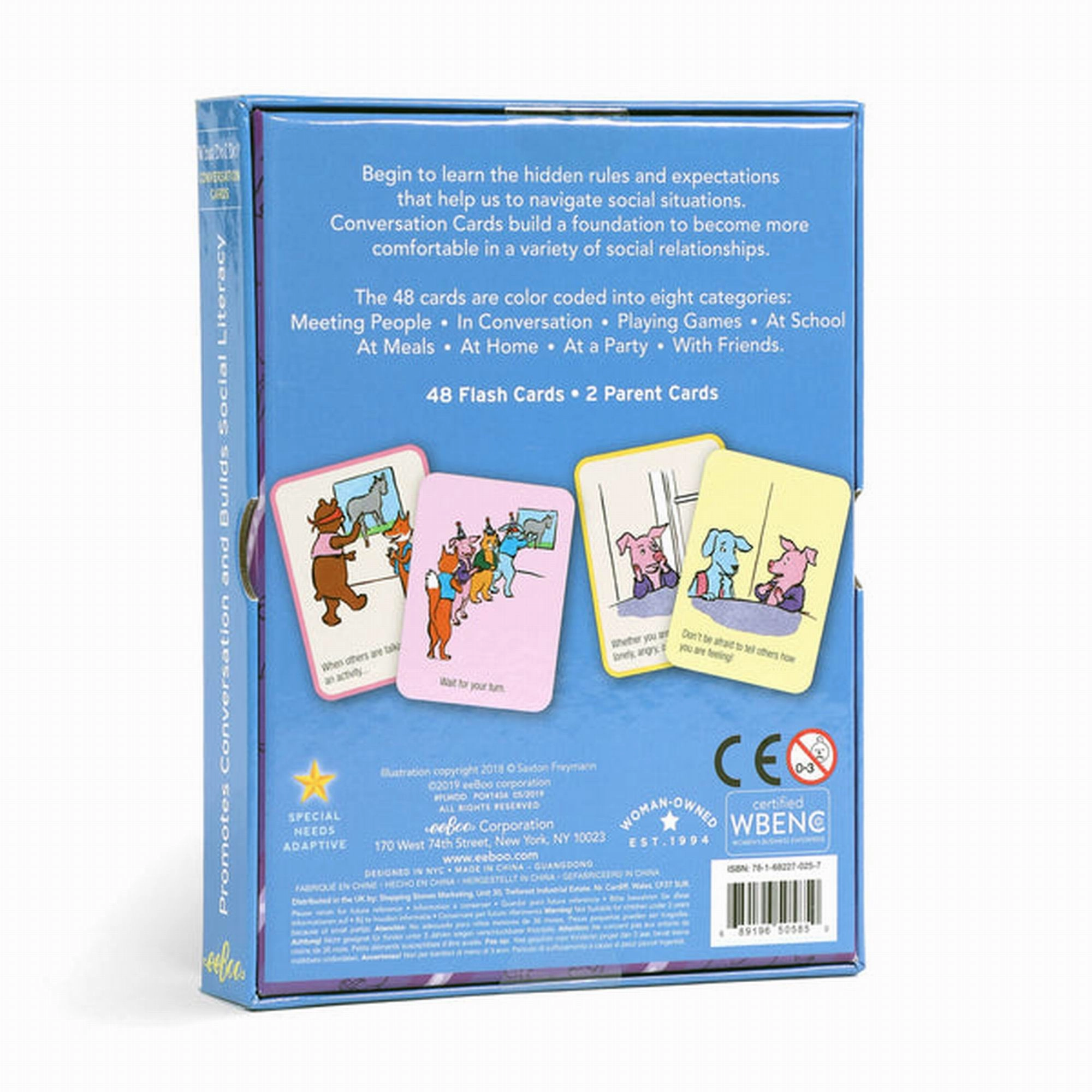 eeBoo What Do I Do Conversation Cards  New Packaging