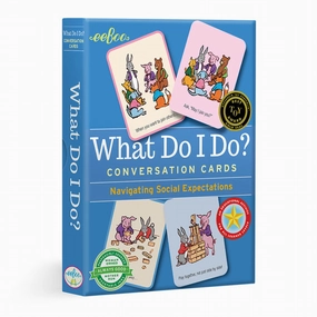 eeBoo What Do I Do Conversation Cards  New Packaging