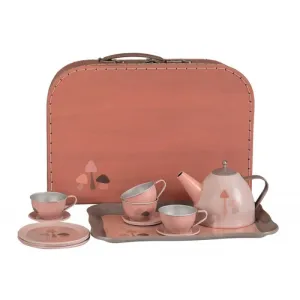 Egmont Toys Tin Tea Set Mushroom