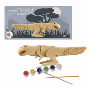 Egmont Toys Wooden Tyranosaurus To Paint