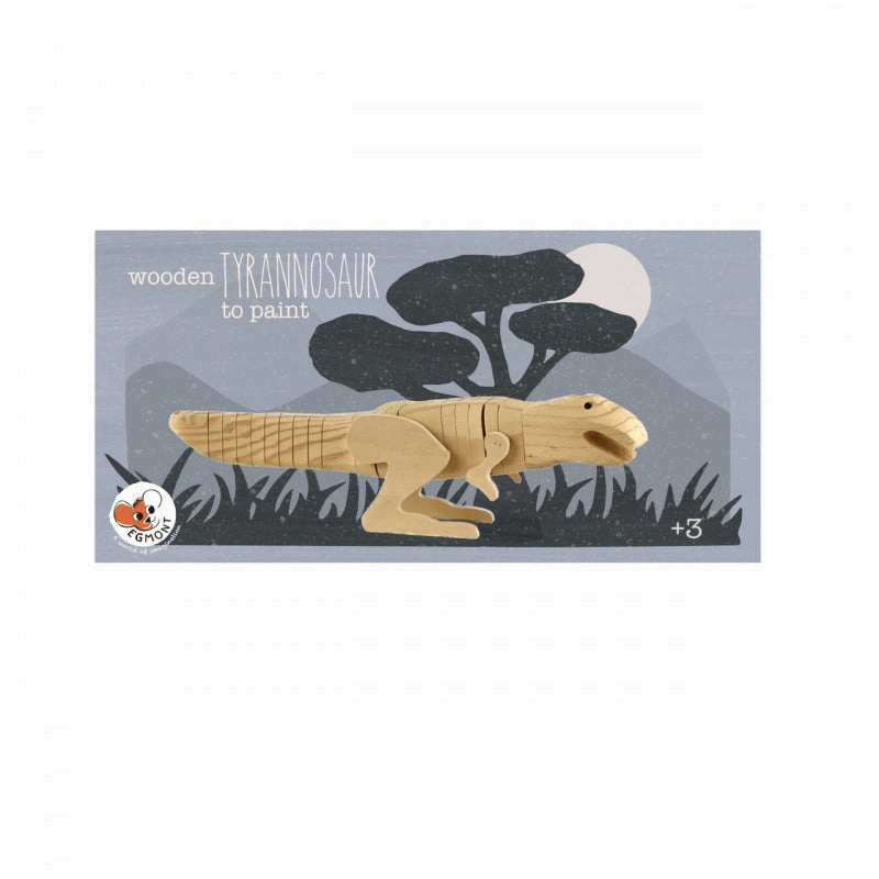 Egmont Toys Wooden Tyranosaurus To Paint