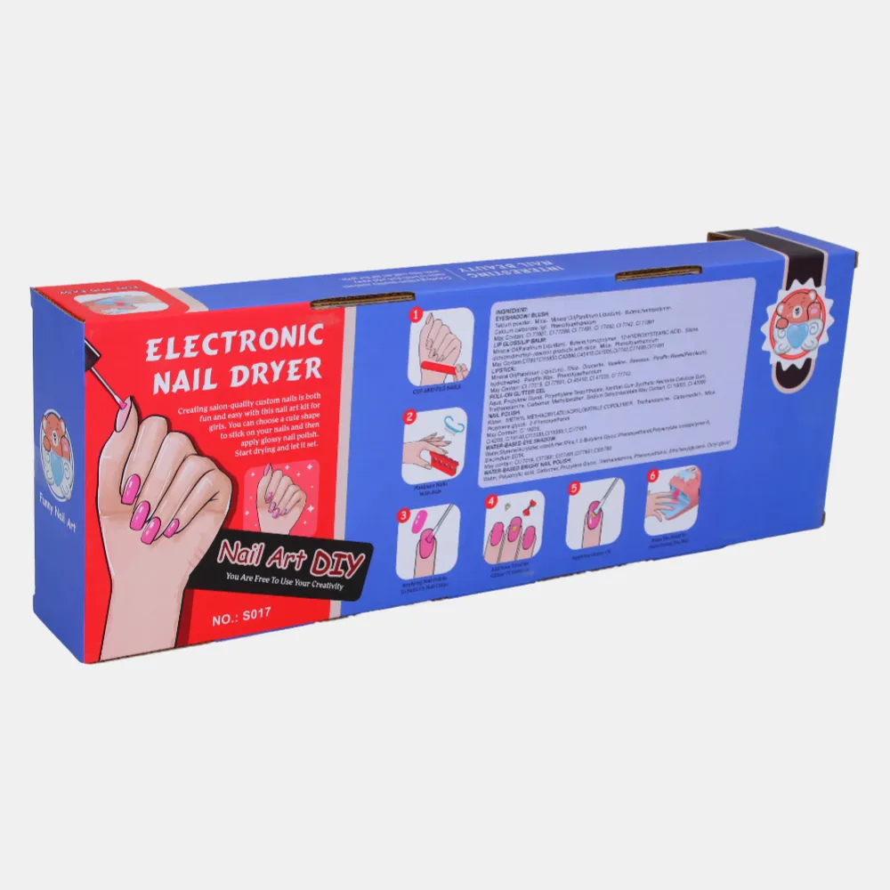 Electronic Nail Dryer  Portable DIY Nail Art Set