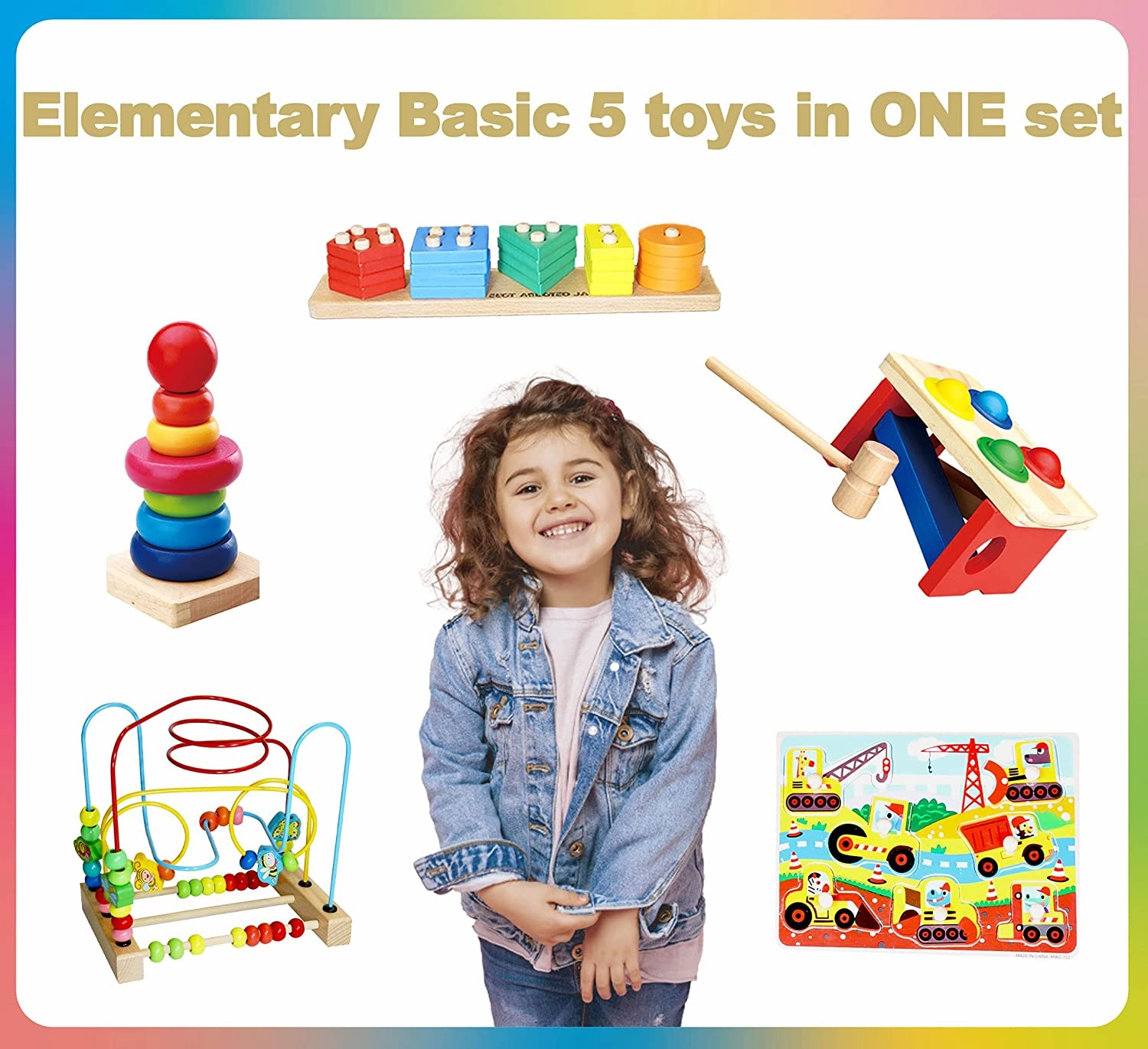 Elementary(1-3 years) Basic 5in1 Set.