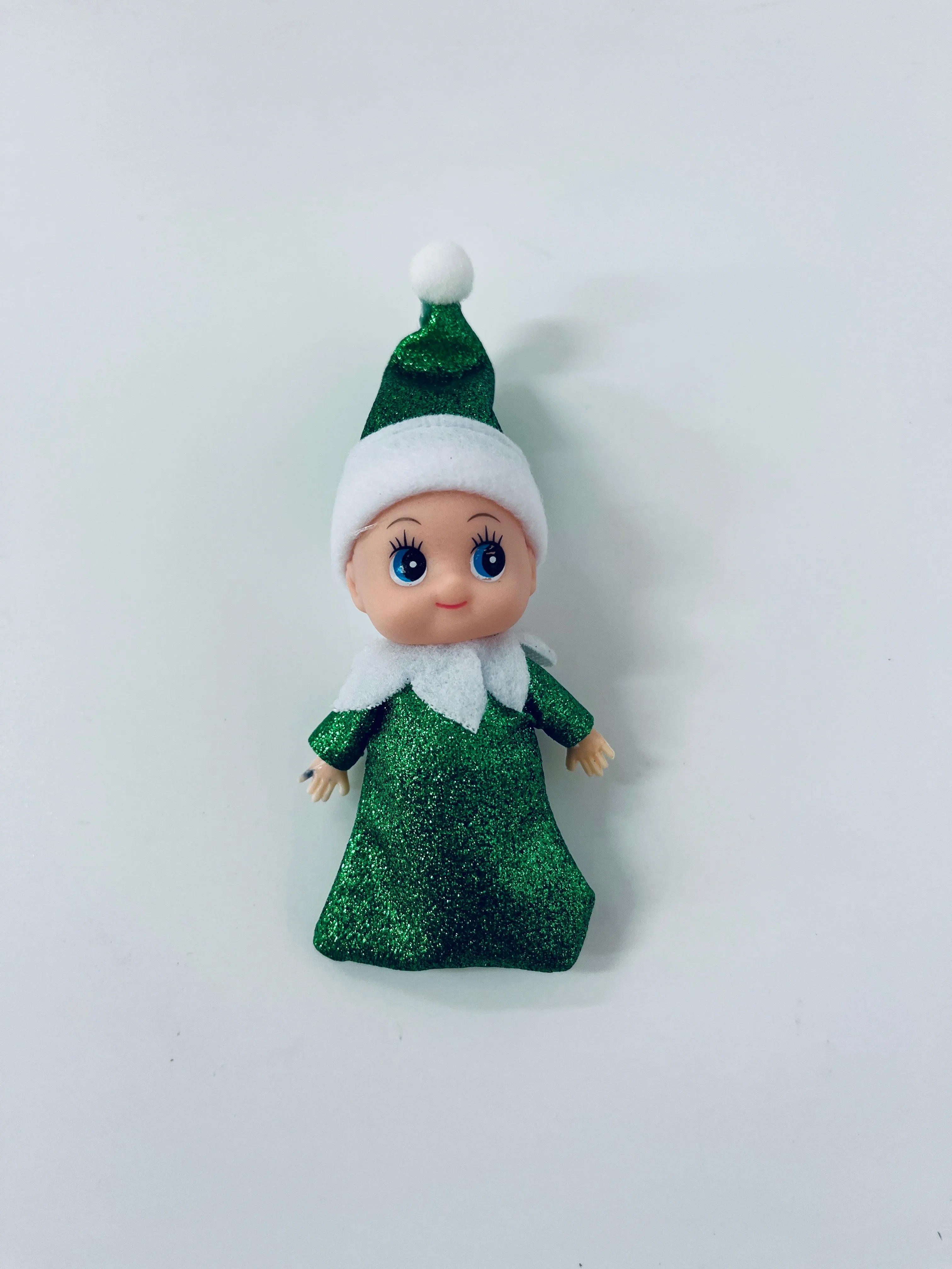 Elf Baby Green sparkly