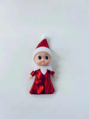 Elf baby red sparkly
