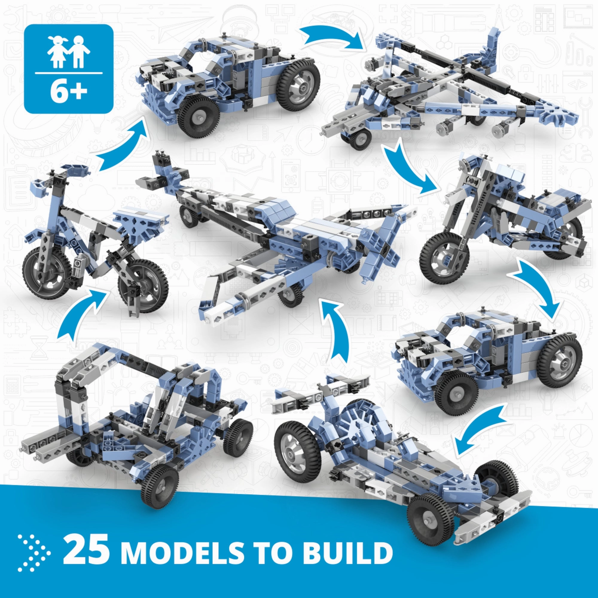 Engino Creative Builder 25 Models Multimodel Set