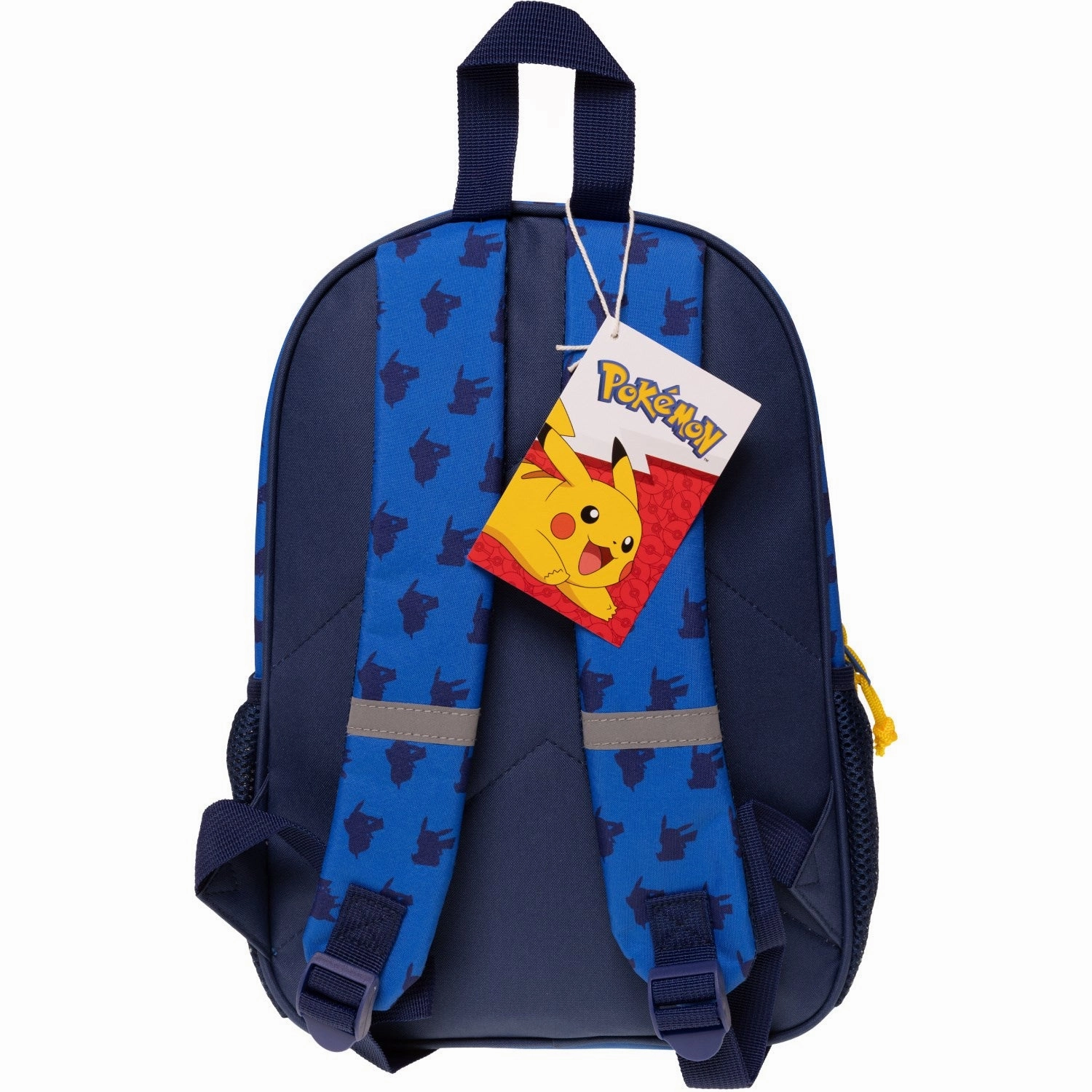 Euromic Pokmon Junior Backpack med 2 front lommer med Zipper And 2 lommer p? siden i mesh