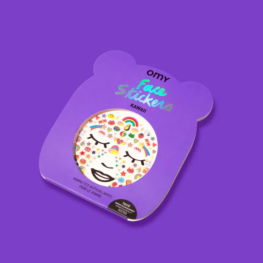 Face Stickers - Kawaii