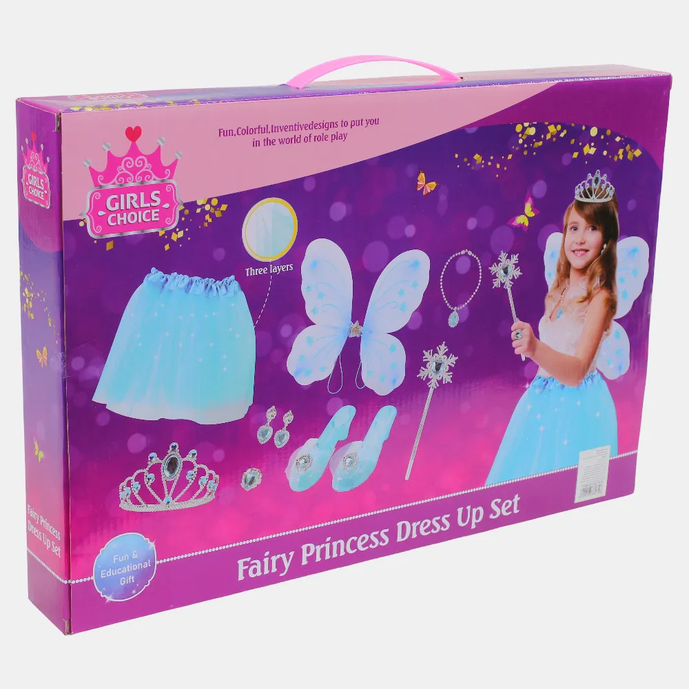 Fairy Princess Dress-Up Set with Accessories