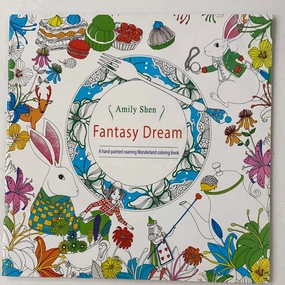 Fantasy dream colouring Book