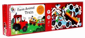 Farm Animal puzzle and book