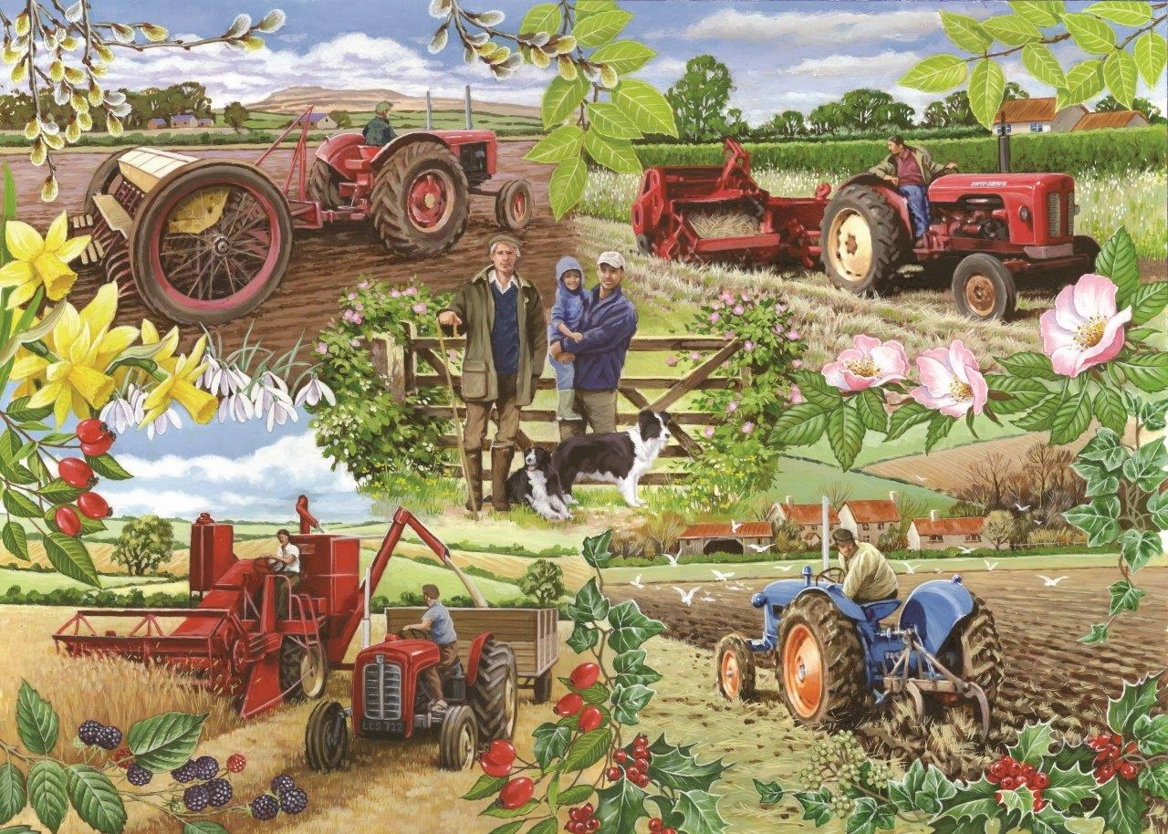 Farming Year - 1000 Piece Jigsaw Puzzle