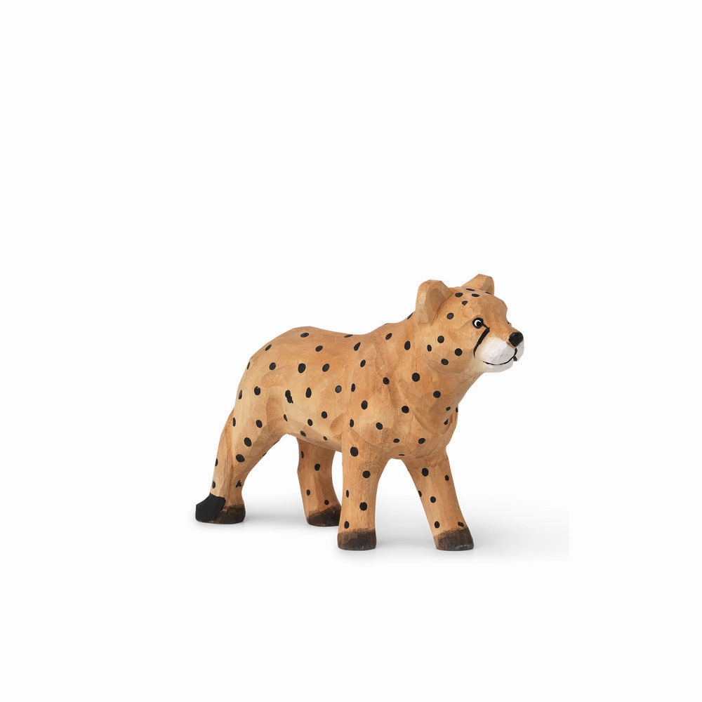 ferm LIVING Animal Hand-carved - Cheetah