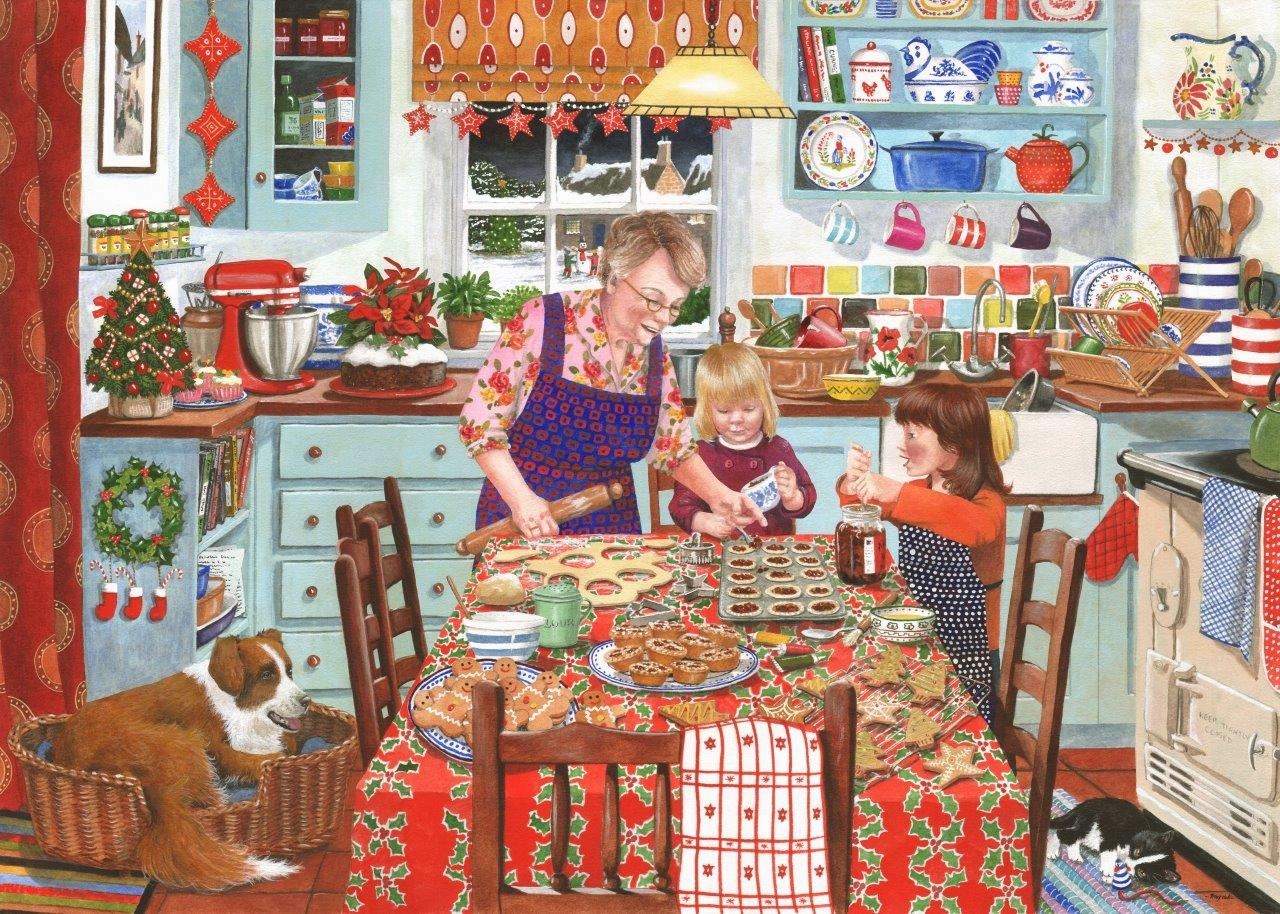 Festive Fancies - BIG 500 Piece Jigsaw Puzzle