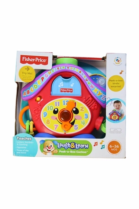 Fisher-Price Laugh & Learn Peek-a-Boo Cuckoo O/S