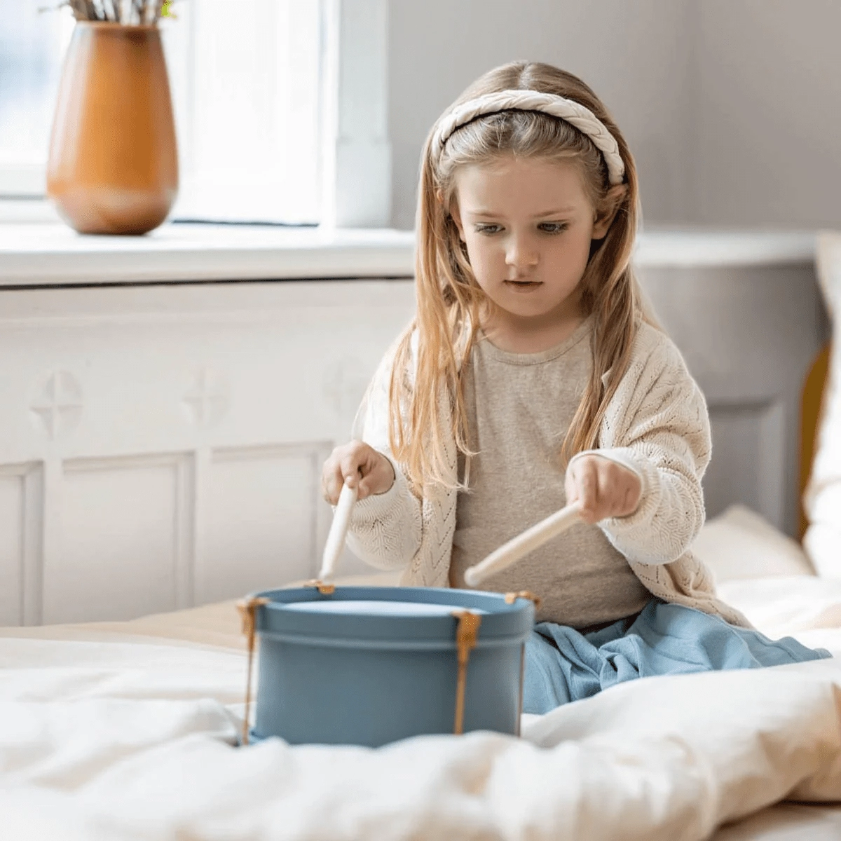 FLEXA Wooden Drum Midi