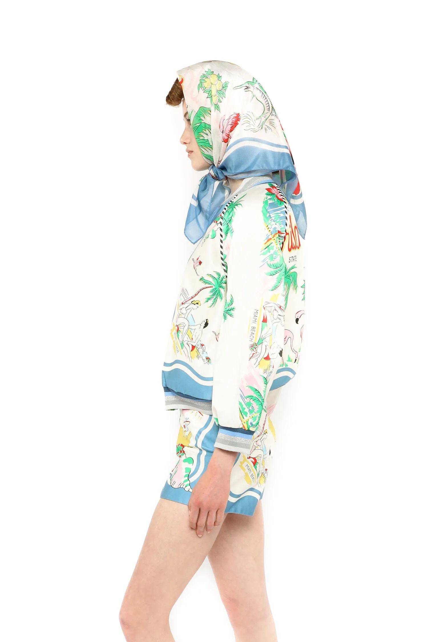 Florida Cotton Sateen Baseball Jacket