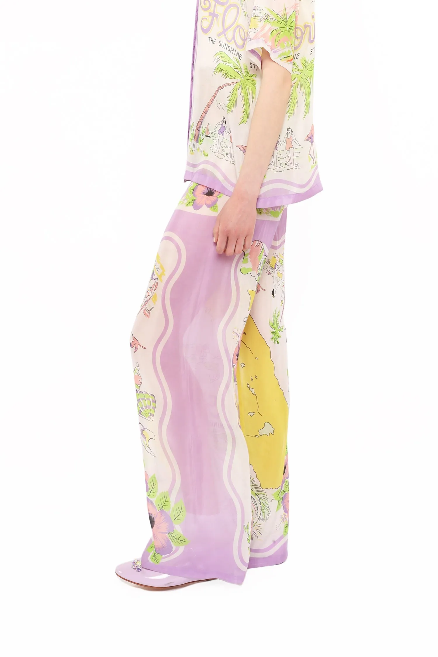 Florida Silk Voile Pajama Pants