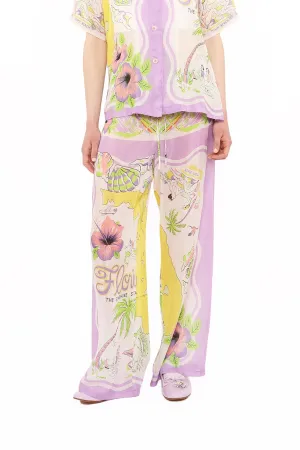 Florida Silk Voile Pajama Pants
