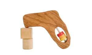 Florida State Wooden Baby Rattle