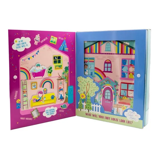 Floss & Rock Magnetic Rainbow Fairy House