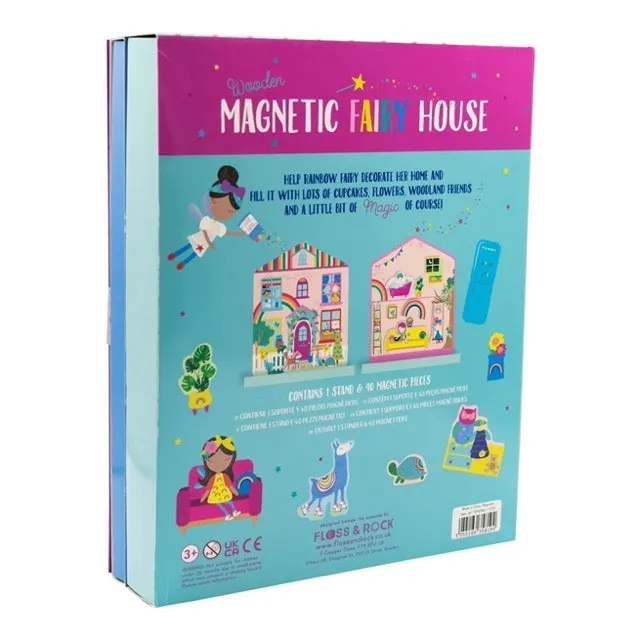 Floss & Rock Magnetic Rainbow Fairy House