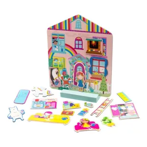 Floss & Rock Magnetic Rainbow Fairy House