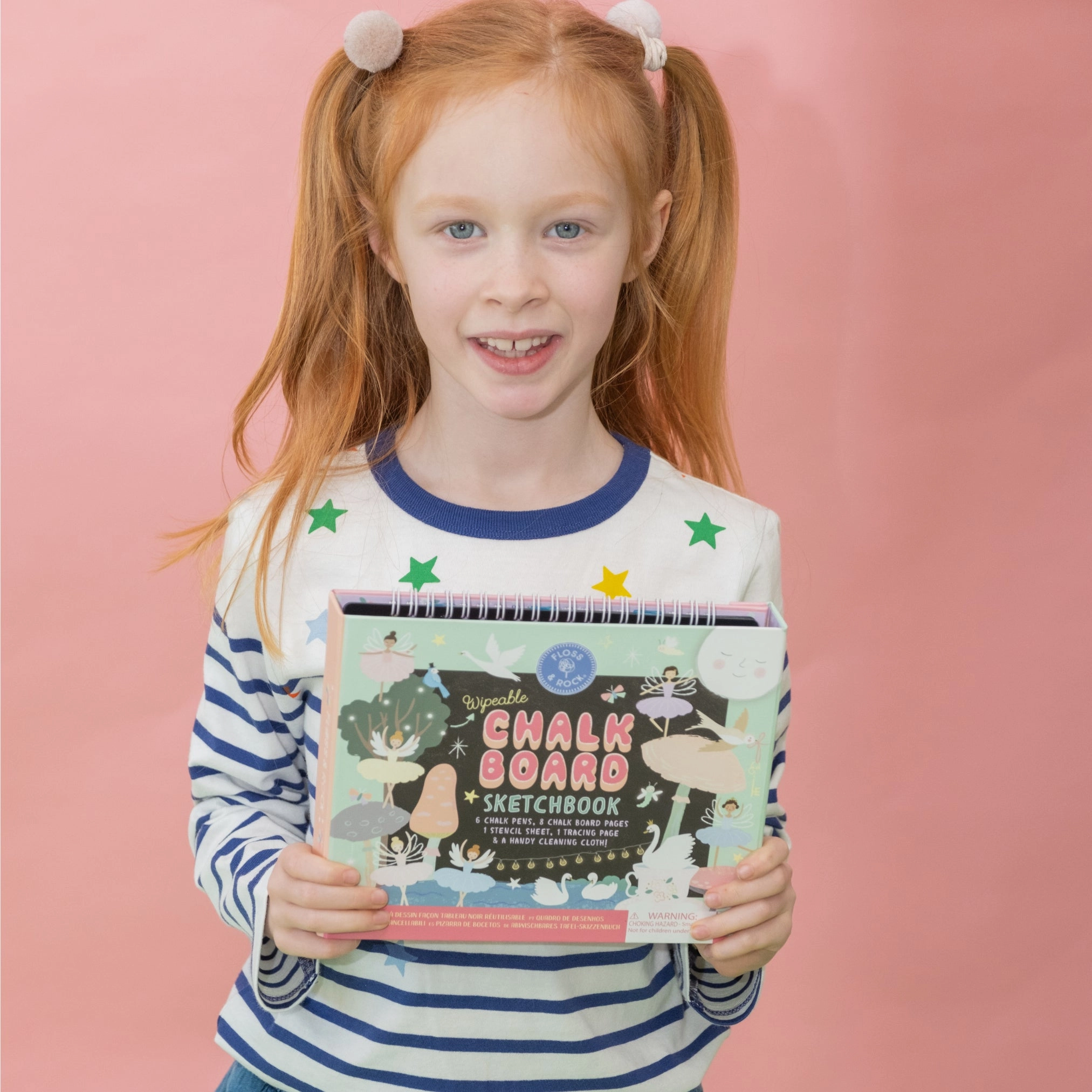 Floss & Rock Chalk Board Sketchbook - Enchanted