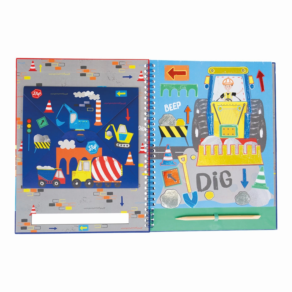 Floss & Rock Construction Foiling Fun