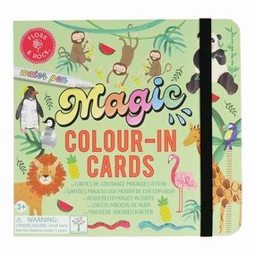 Floss & Rock Magic Colour Changing Water Cards - Jungle