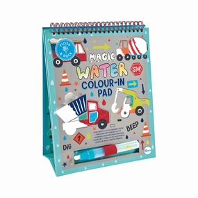 Floss & Rock Magic Colour Changing Watercard Easel and Pen - Construction