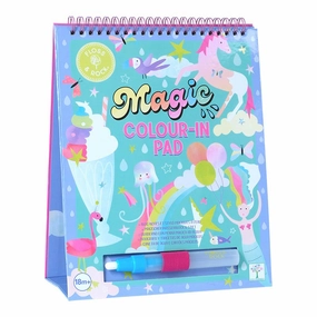 Floss & Rock Magic Colour Changing Watercard Easel and Pen - Fantasy