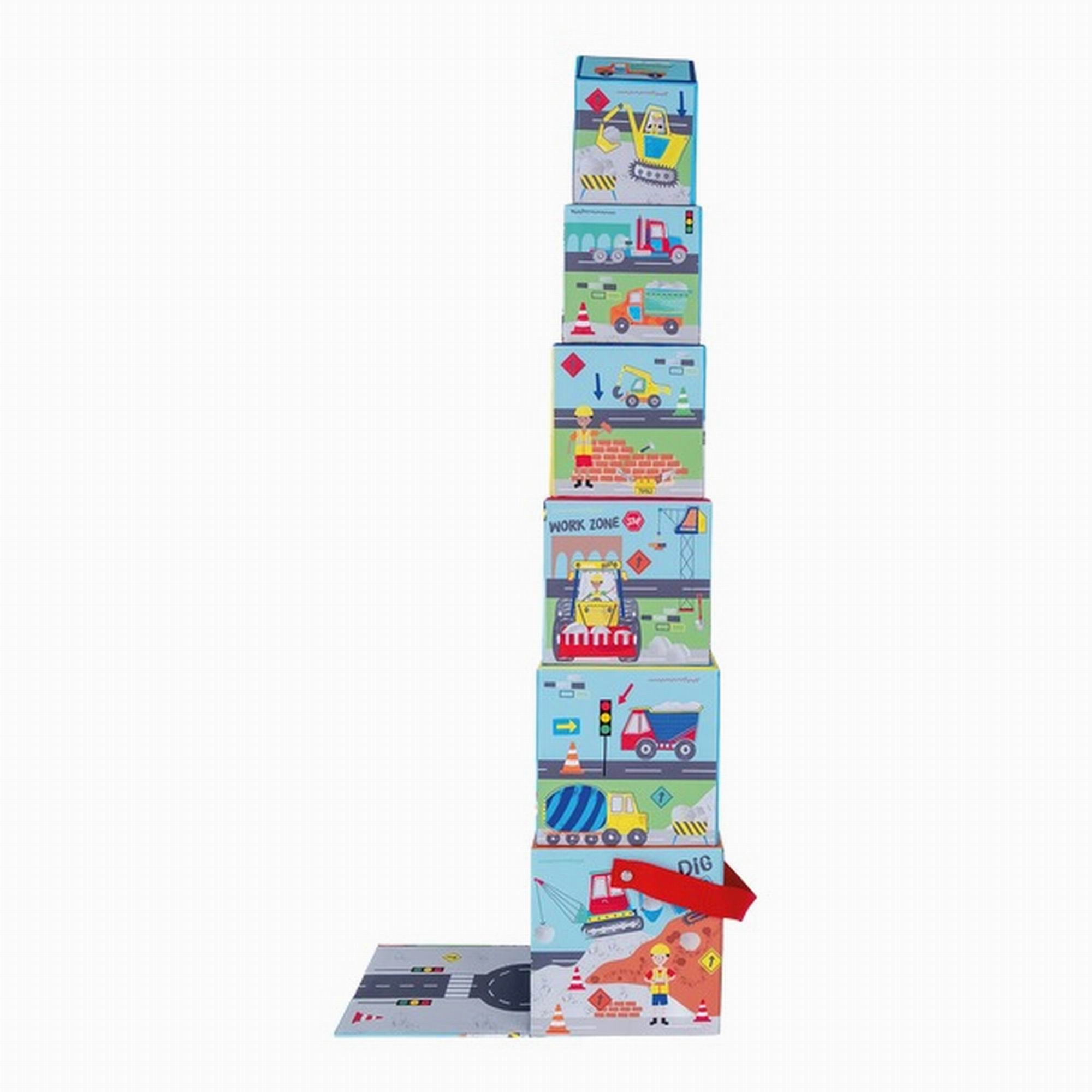 Floss & Rock Stacking Cube Construction