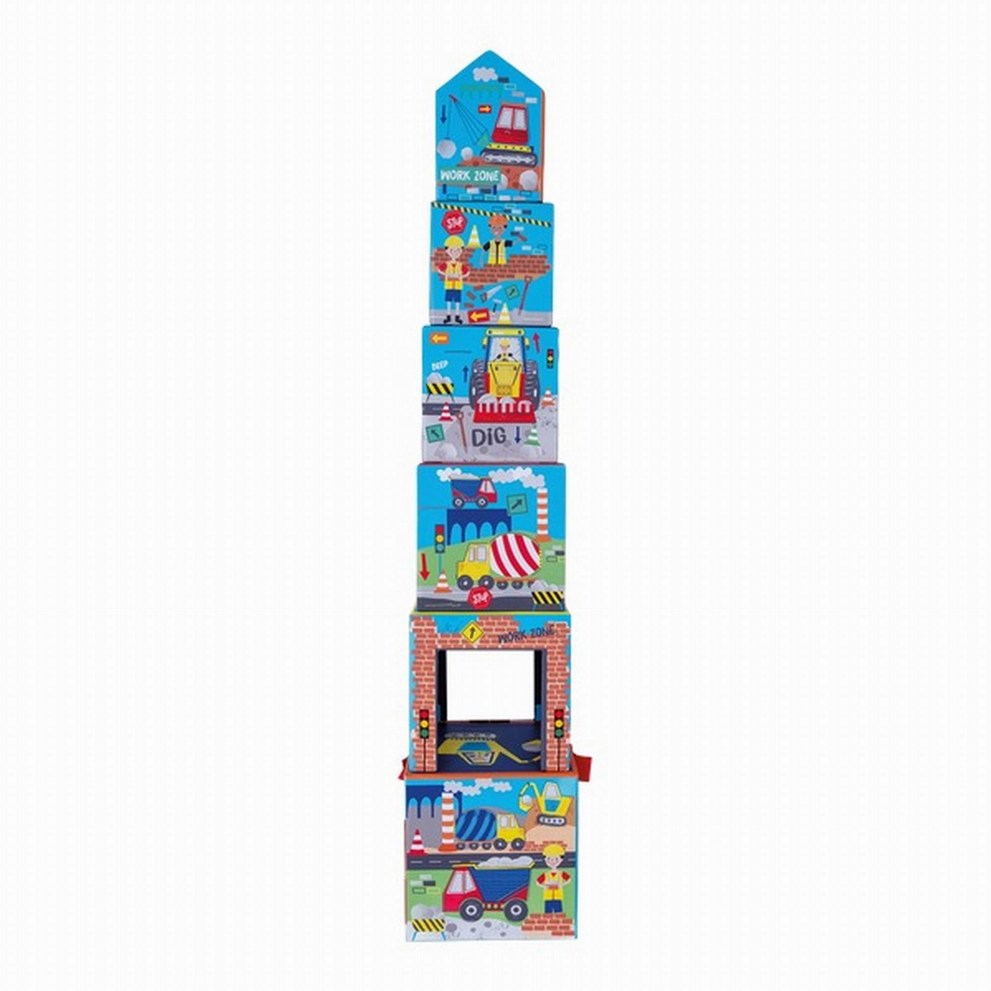 Floss & Rock Stacking Cube Construction