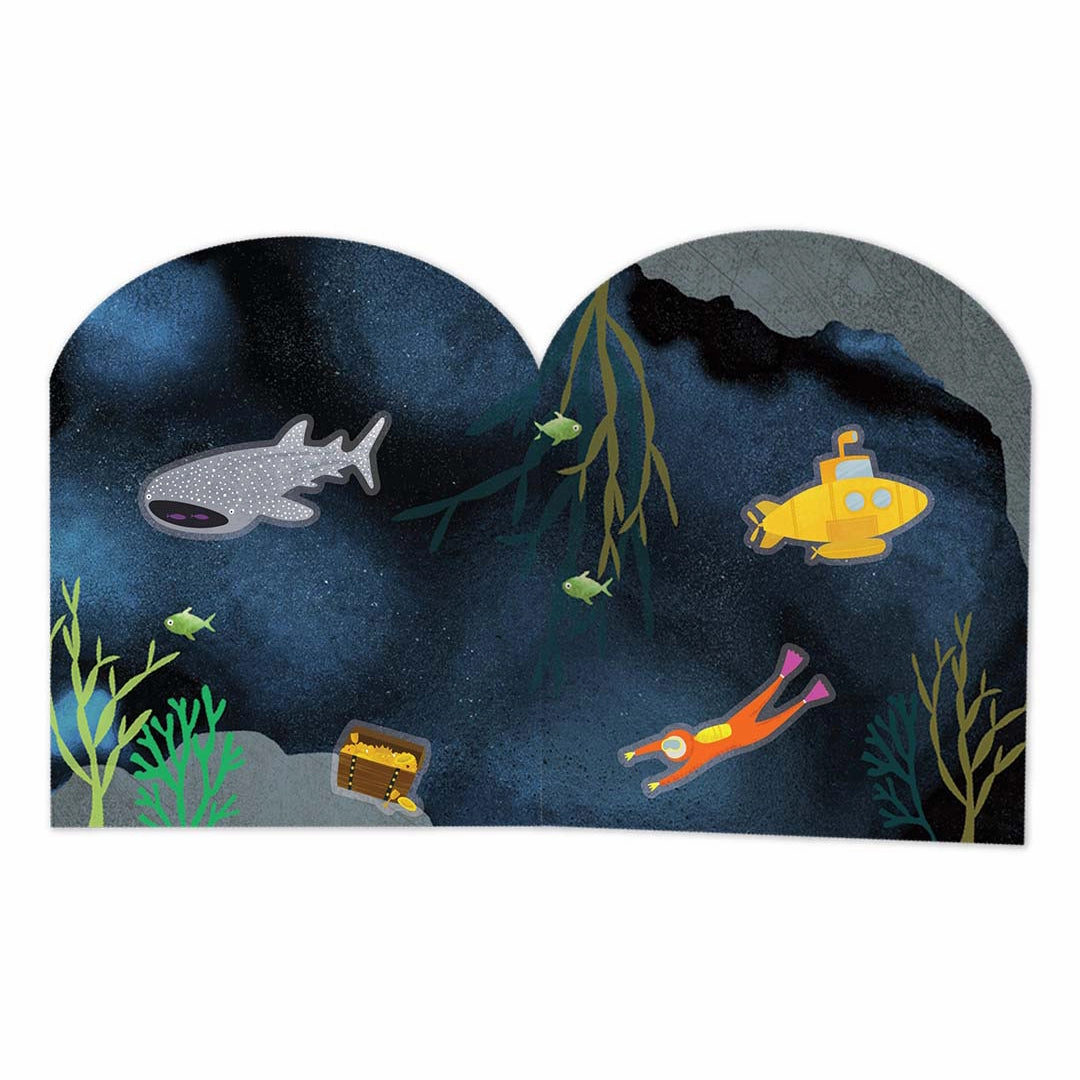 Floss & Rock Stick N Play Deep Sea