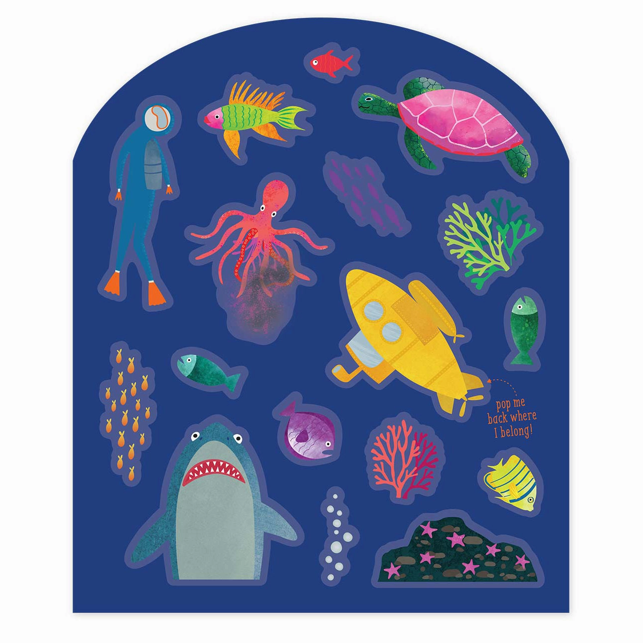Floss & Rock Stick N Play Deep Sea