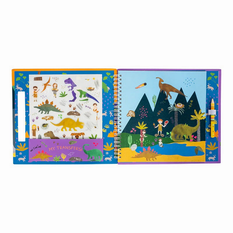 Floss & Rock Transfer Fun - Dinosaur