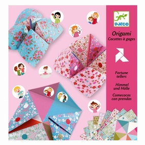 Flower Fortune Tellers Origami Paper Craft Kit
