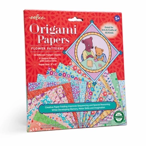 Flower Patterns Origami Papers